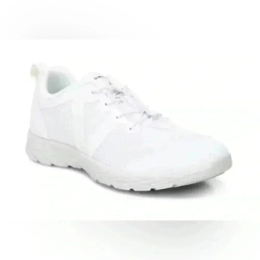 Vionic Norelle Bungee Lace Athletic Sneakers White 9 Wide